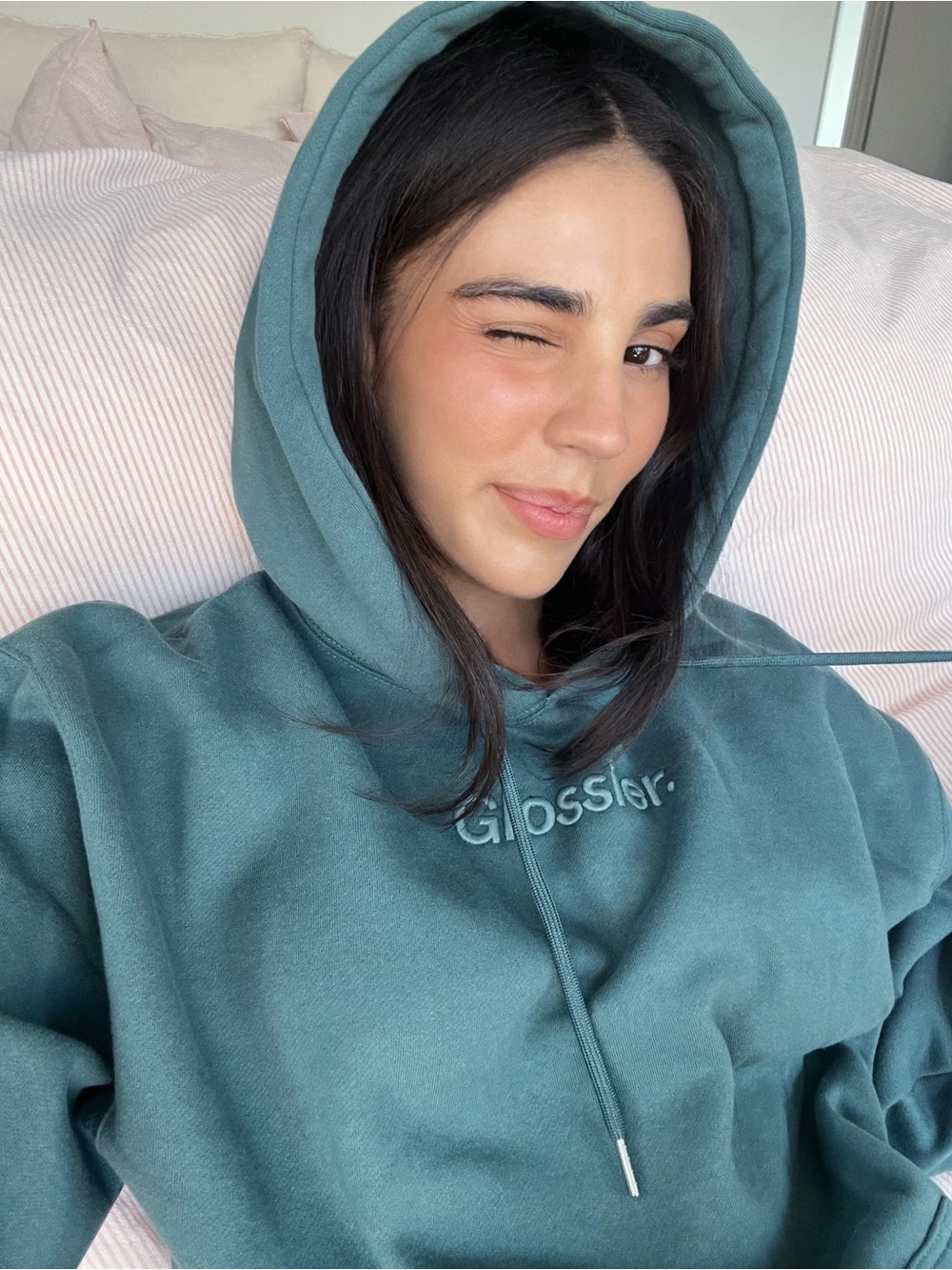 Glossier Women's Hoodie - Sage - Picture 11 of 12